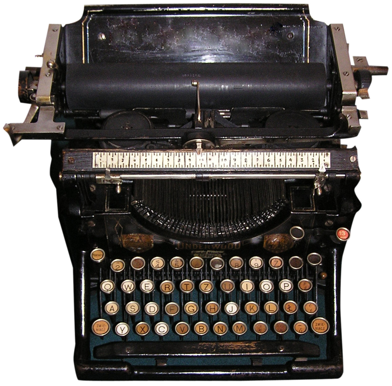 A picture of a typewriter